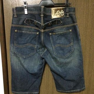 リー(Lee)の【値下げ】Lee カウボーイ ハーフパンツ メンズデニム 34(デニム/ジーンズ)