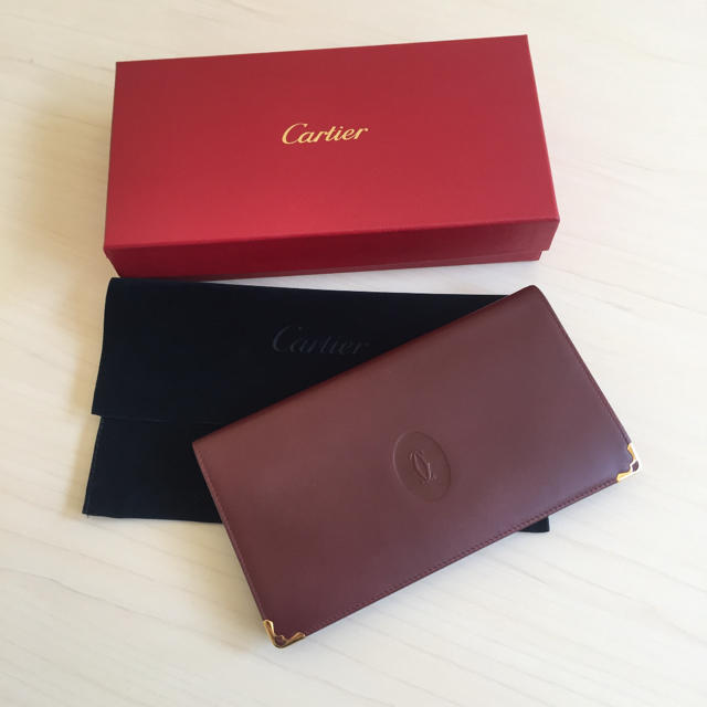 Cartier(カルティエ)のCartier マストライン がま口の長財布 カルティエ レディースのファッション小物(財布)の商品写真
