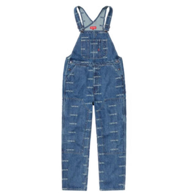 Supreme(シュプリーム)の19ss Logo Denim Overalls 希少 L XL メンズのパンツ(サロペット/オーバーオール)の商品写真