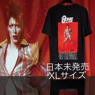 ヴァンズ(VANS)のvans david bowie tee black XL 日本未入荷(Tシャツ/カットソー(半袖/袖なし))