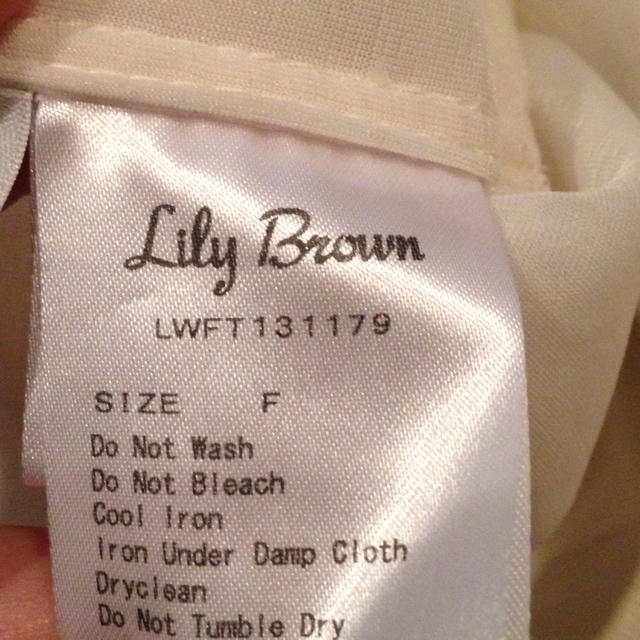 Lily Brown(リリーブラウン)のオーガンジーTOPS レディースのトップス(カットソー(長袖/七分))の商品写真