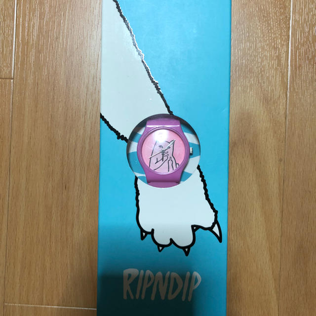 Supreme(シュプリーム)のRIPNDIP シリコン腕時計  メンズの時計(ラバーベルト)の商品写真