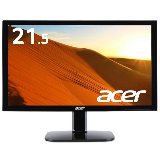 Acer(エイサー)のPCモニター Acer KA220HQbid  スマホ/家電/カメラのPC/タブレット(ディスプレイ)の商品写真