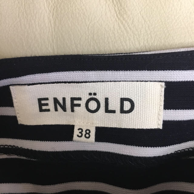 ENFOLD(エンフォルド)のENFOLD ボーダーカットソー レディースのトップス(カットソー(長袖/七分))の商品写真