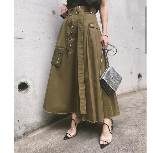 アメリヴィンテージ  PLEATS MILITARY SKIRT！