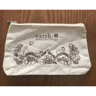 アースミュージックアンドエコロジー(earth music & ecology)の 【未使用品】 ポーチ earth music & ecology(ポーチ)