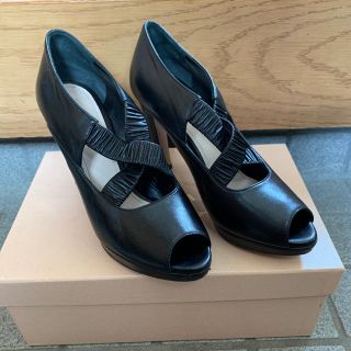 プラダ(PRADA)のプラダパンプスブラック38.5(ハイヒール/パンプス)