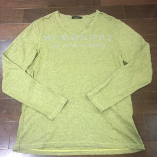 バーバリーブラックレーベル(BURBERRY BLACK LABEL)のバーバリーブラックレーベル ロンＴ Ｌサイズ  サイズ3(Tシャツ/カットソー(七分/長袖))