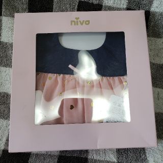 値下げ　未使用品　niva ベビースタイ　女の子用(ベビースタイ/よだれかけ)