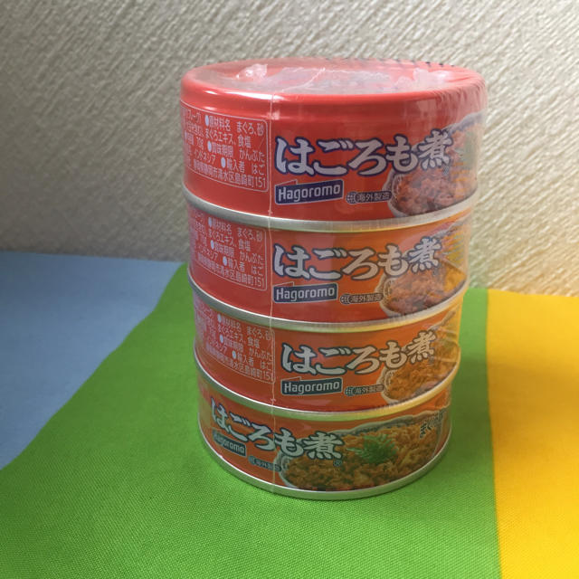 【未開封】はごろも煮 まぐろ味付(フレーク) 70g 4個セット 食品/飲料/酒の加工食品(缶詰/瓶詰)の商品写真