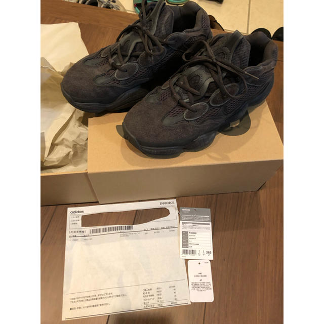 adidas(アディダス)のジャスミン様専用正規品adidas yeezy 500 美中古 26.5cm メンズの靴/シューズ(スニーカー)の商品写真