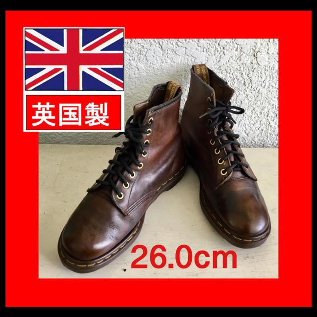 Dr.Martens(ドクターマーチン)のバーククーヘン様 専用  D.マーチン 8ホール 26cm メンズの靴/シューズ(ブーツ)の商品写真