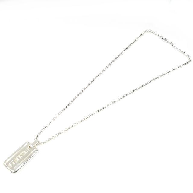 Tiffany & Co.(ティファニー)の美品 ティファニー アトラス プレート ネックレス TH32 メンズのアクセサリー(ネックレス)の商品写真