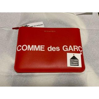 コムデギャルソンオムプリュス(COMME des GARCONS HOMME PLUS)の込み 新品 CDG Wallet Huge Logo SA5100HL 赤(長財布)