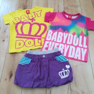 ベビードール(BABYDOLL)のBABYDOLL　110　Tシャツ　スカート(Tシャツ/カットソー)