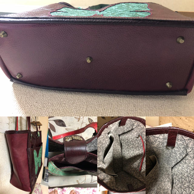 バッグハンドメイド・革 バッグハンドメイド・革
