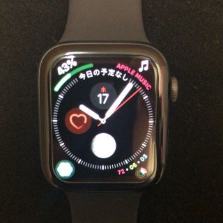 アップル(Apple)のApple Watch 4(その他)