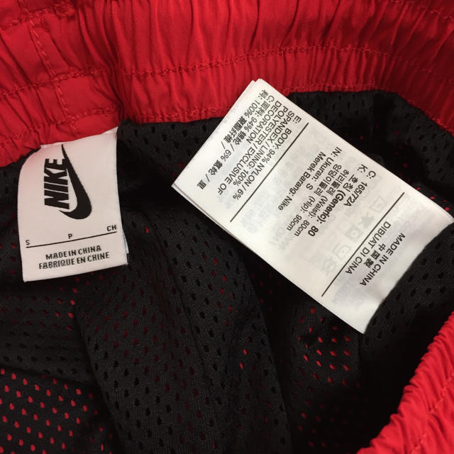 NIKE(ナイキ)の赤S 美品 NikeLab Collection Pants red メンズのパンツ(ワークパンツ/カーゴパンツ)の商品写真