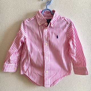 ラルフローレン(Ralph Lauren)の美品【ラルフローレン】オックスフォードシャツ 2T(ブラウス)