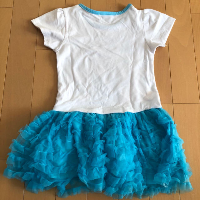 エルサ ワンピース  110cm キッズ/ベビー/マタニティのキッズ服女の子用(90cm~)(ワンピース)の商品写真