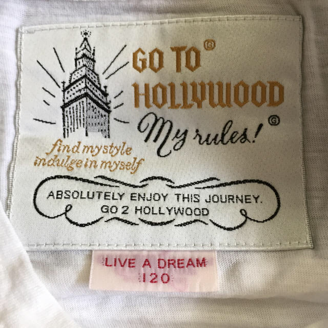 GO TO HOLLYWOOD(ゴートゥーハリウッド)の mico様専用gotohollywood120 ２点セットグルービーカラーズ キッズ/ベビー/マタニティのキッズ服女の子用(90cm~)(Tシャツ/カットソー)の商品写真