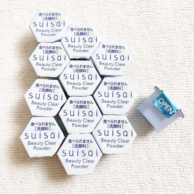 Suisai(スイサイ)のsuisai 酵素洗顔パウダー 12ピースセット コスメ/美容のスキンケア/基礎化粧品(洗顔料)の商品写真