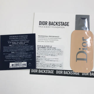 ディオール(Dior)のDIOR ディオール サンプル セット 新品未使用 (ファンデーション)