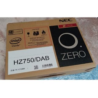 NEC - NEC LAVIE Hybrid ZERO HZ750/DAB ノートPC 薄型の通販 by