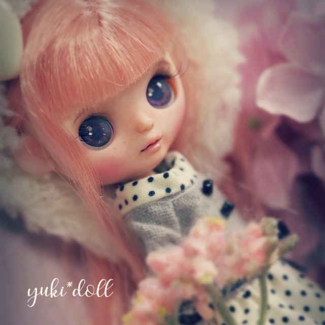 ❁❀yuki*doll✿✾ カスタムプチブライス ハンドメイドのぬいぐるみ/人形(人形)の商品写真