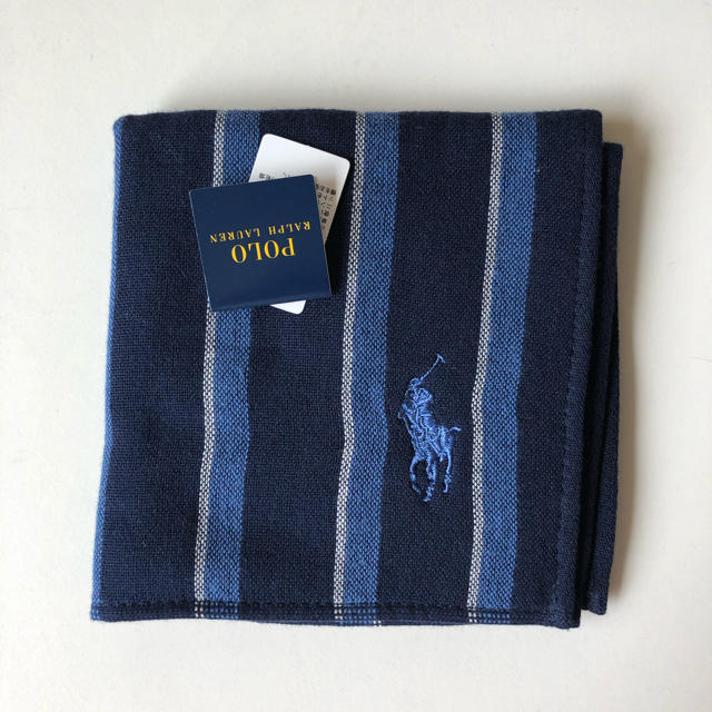 POLO RALPH LAUREN(ポロラルフローレン)の【新品 未使用】POLO RALPH LAUREN ミニタオル メンズのファッション小物(ハンカチ/ポケットチーフ)の商品写真