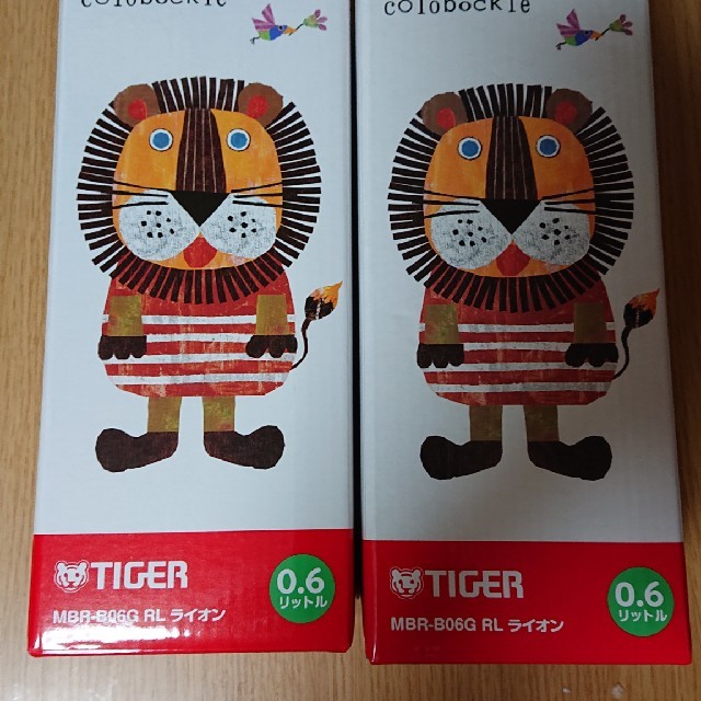 TIGER(タイガー)のコロボックル魔法瓶0.6リットル新品 キッズ/ベビー/マタニティの授乳/お食事用品(水筒)の商品写真