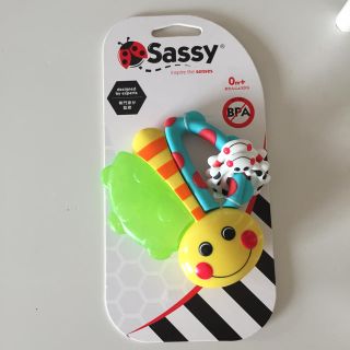 サッシー(Sassy)の新品 sassy てんとうむしのかみかみ ラトル(がらがら/ラトル)