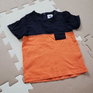 プチバトー(PETIT BATEAU)のプチバトー ポケット付き半袖Tシャツ 18m/81㎝(Ｔシャツ)