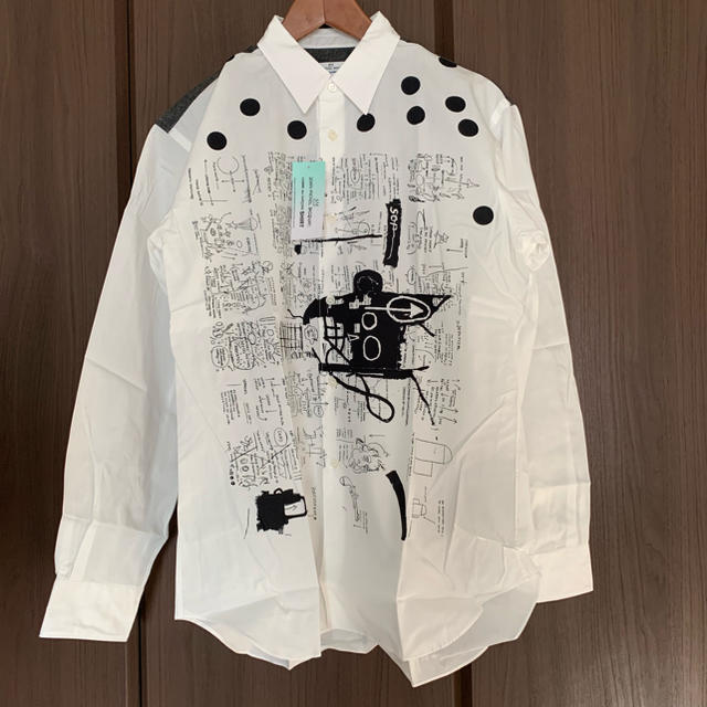 Comme des garçons shirt バスキア コムデギャルソンシャツサイズS