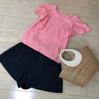 レッセパッセ(LAISSE PASSE)の美品★レッセパッセ レースキュロット(キュロット)