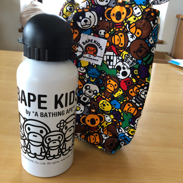 A BATHING APE(アベイシングエイプ)のBAPE KIDS アルミボトル 水筒 キッズ/ベビー/マタニティの授乳/お食事用品(水筒)の商品写真