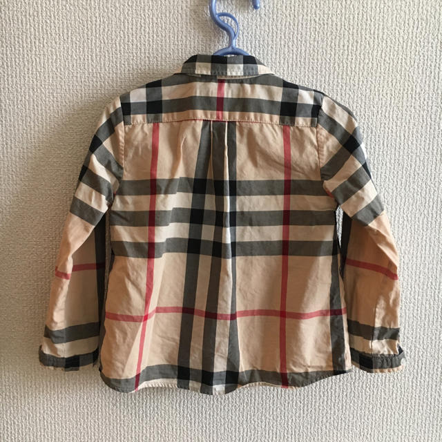 BURBERRY(バーバリー)の【Burberry】ボタンダウンシャツ 98cm キッズ/ベビー/マタニティのキッズ服男の子用(90cm~)(ブラウス)の商品写真