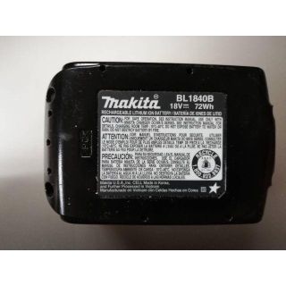 ★即納★新品★ USA マキタ 純正 BL1840B 残量表示付き 18V