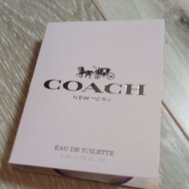 COACH(コーチ)のCOACH 香水 サンプル コスメ/美容の香水(香水(女性用))の商品写真