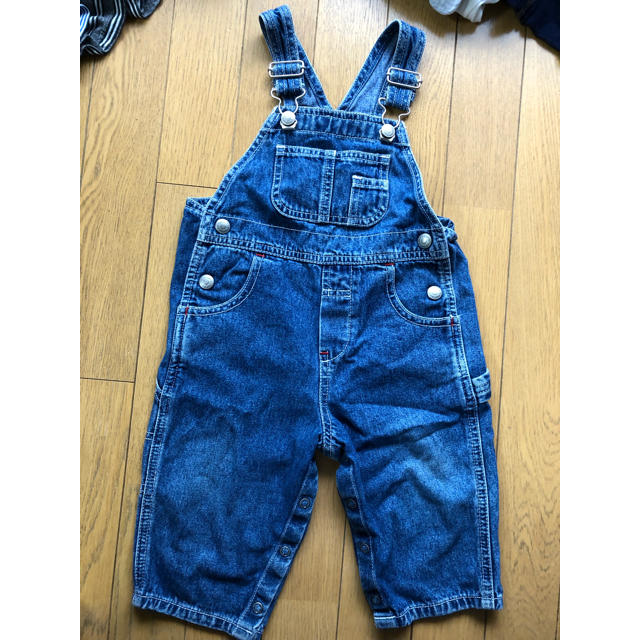 GAP(ギャップ)のデニムオーバーオール Baby GAP キッズ/ベビー/マタニティのキッズ服男の子用(90cm~)(その他)の商品写真