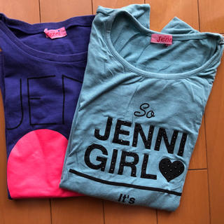 ジェニィ(JENNI)のsister jenni Tシャツ2枚セット 160(Tシャツ/カットソー)