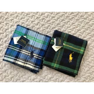 ポロラルフローレン(POLO RALPH LAUREN)のPOLO RALPH LAUREN タオルハンカチ(ハンカチ)