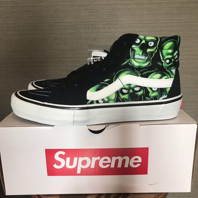 【新品未使用】Supreme Vans Skull Pile Sk8-Hi