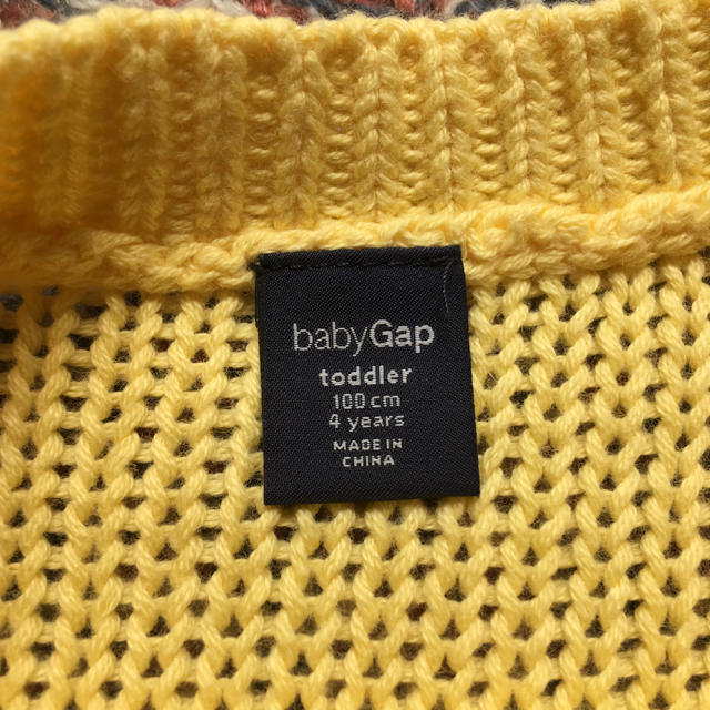 babyGAP(ベビーギャップ)のbaby Gap サマーニット キッズ/ベビー/マタニティのキッズ服女の子用(90cm~)(ニット)の商品写真