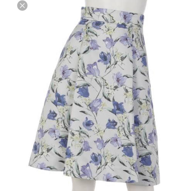 オータムチューリップフレアスカート - ひざ丈スカート
