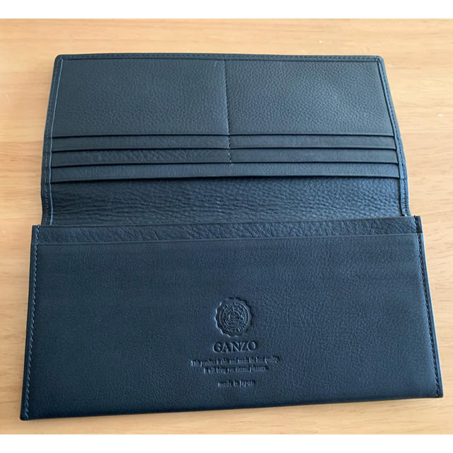 GANZO  ガンゾ カーフディア2 長財布 ブラックファッション小物