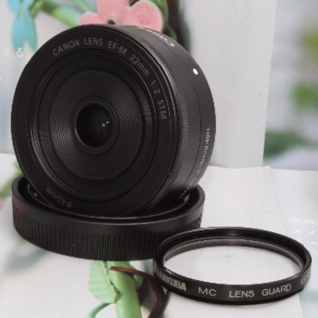 ❤️美品❤️パンケーキレンズ♪ブラック♪Canon EF-M 22mm F2 STM