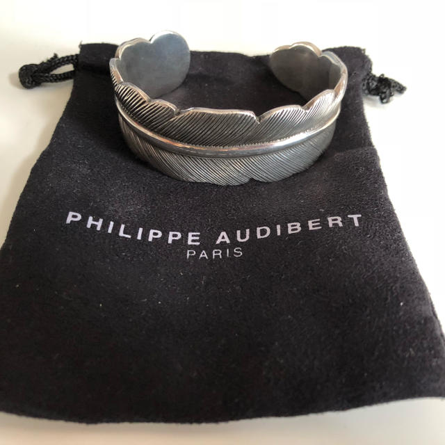 アクセサリーPHILIPPE AUDIBERT フェザーバングル ブレスレット