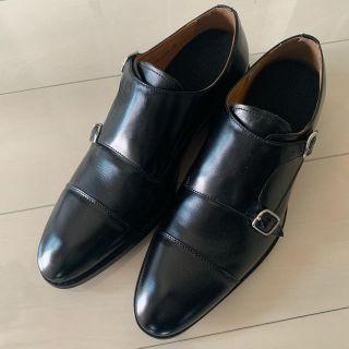 スーツカンパニー(THE SUIT COMPANY)のスーツセレクト スーツカンパニー ダブルモンク ストラップ  26センチ 黒(ドレス/ビジネス)