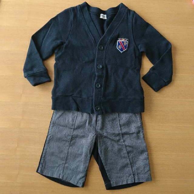 COMME CA ISM(コムサイズム)のカーディガン パンツセット キッズ/ベビー/マタニティのキッズ服男の子用(90cm~)(ドレス/フォーマル)の商品写真